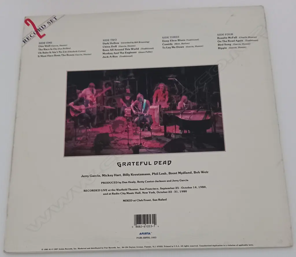 The Grateful Dead, Reckoning (Double album) Image 1++
